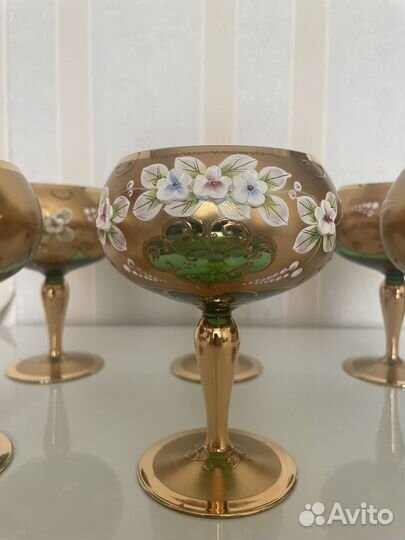 Фужеры чехия СССР