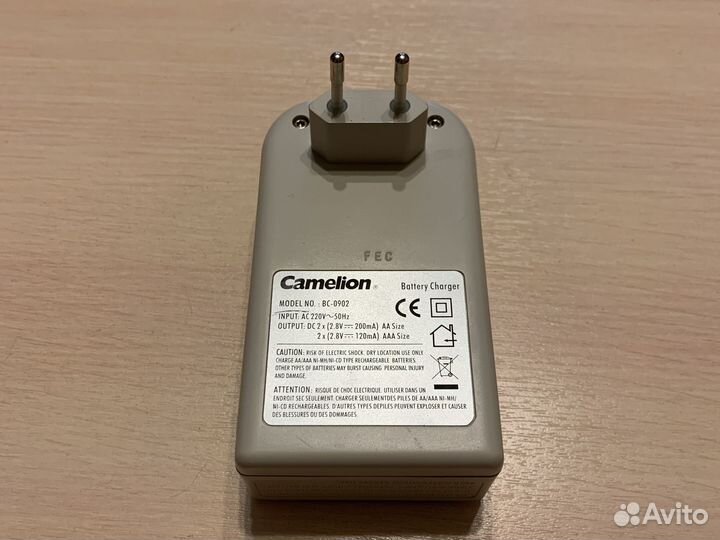 Зарядное устройство для акб Camelion BC-0902