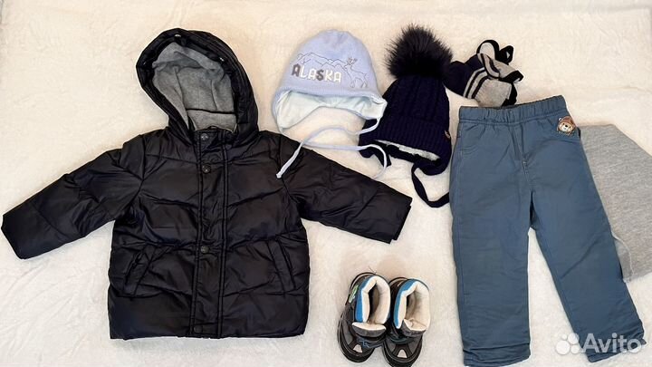 Вещи пакетом на мальчика 86-92