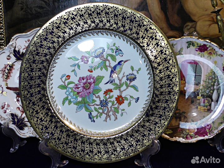 Тарелки.Англия.Коллекция.Aynsley.Фарфор
