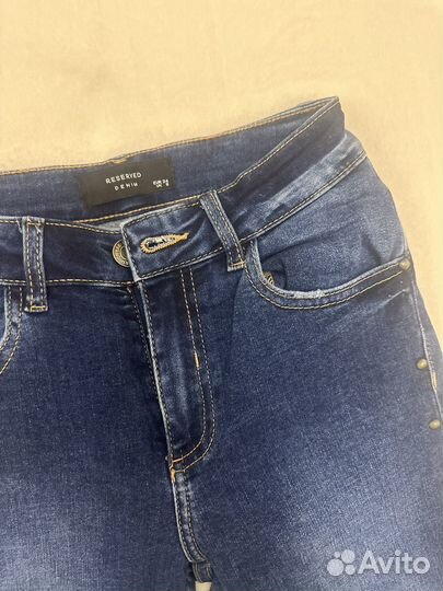 Джинсы женские reserved 34 xs новые