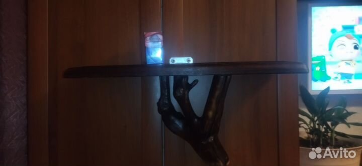 Полка настенная деревянная