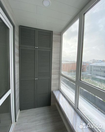 Отделка балконов и лоджий