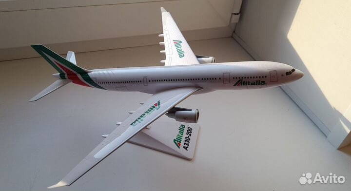 Модель самолета Alitalia