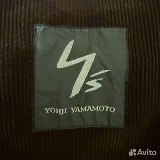 Yohji Yamamoto вельветовый пиджак оригинал