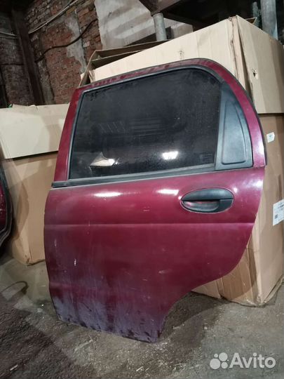 Двери задние matiz матиз