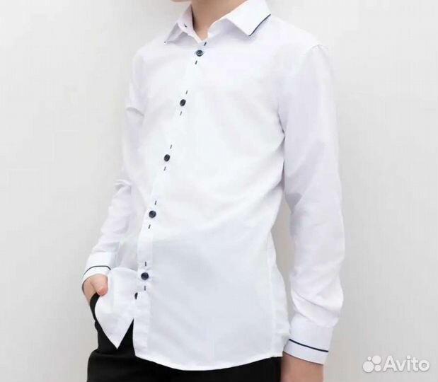 Рубашки для школы 128-134