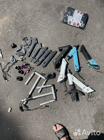 Запчасти на электросамокат kugoо s3