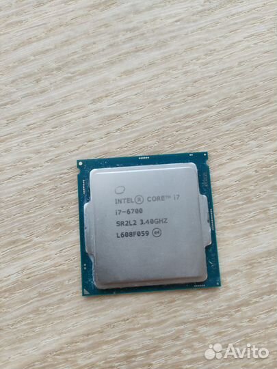 Процессор intel core i7 6700 не рабочий