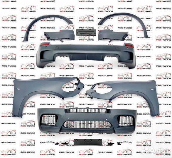 Обвес X5M для BMW X5 E70 2007-2010