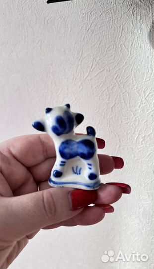 Фигурки гжель козлёнок