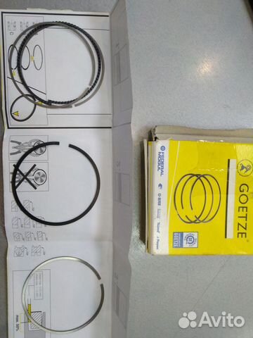 Кольца поршневые, комплект Goetze