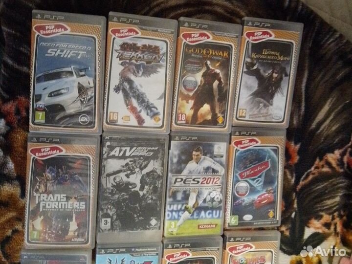 Диски для sony PSP