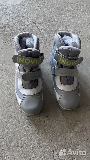 Детские лыжные ботинки
