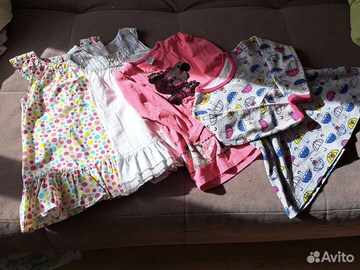 Платье для девочки 80