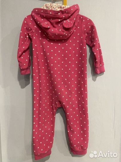 Флисовый комбинезон carters