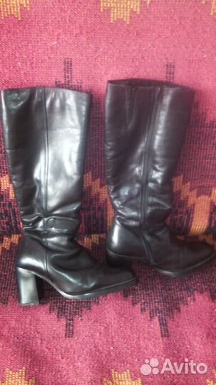 Теплые зимние сапоги