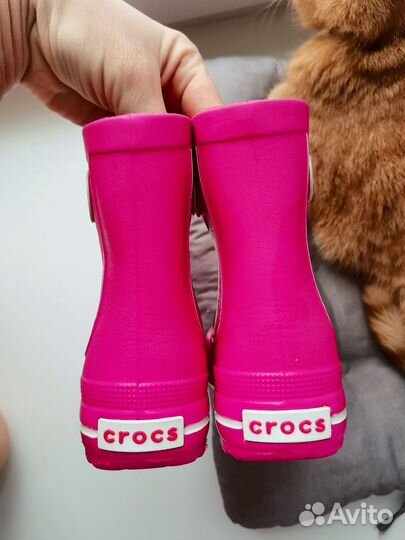 Сапоги резиновые crocs c6/7