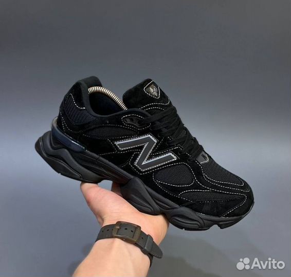 Комфортные New Balance 9060 Black кроссовки