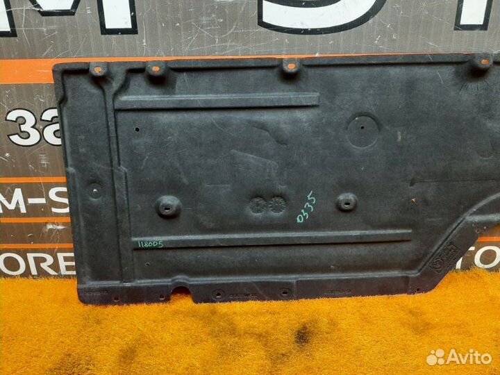 Защита днища кузова левая Bmw 5-Series E60 N52B25A