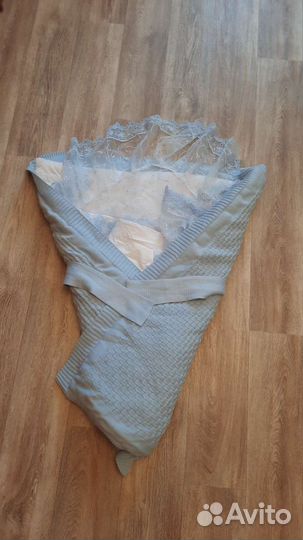 Конверт одеяло на выписку осень