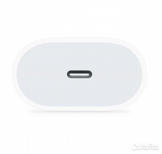 Быстрая зарядка Apple 18w штекер