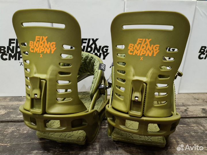 Крепления для сноуборда Fix Truce Army (новые)