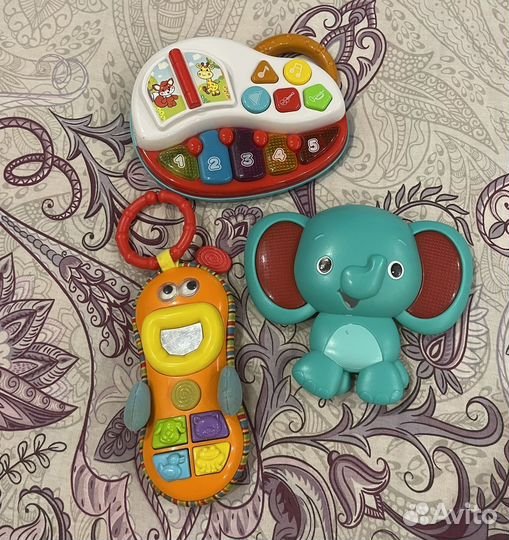 Музыкальные игрушки для малышей