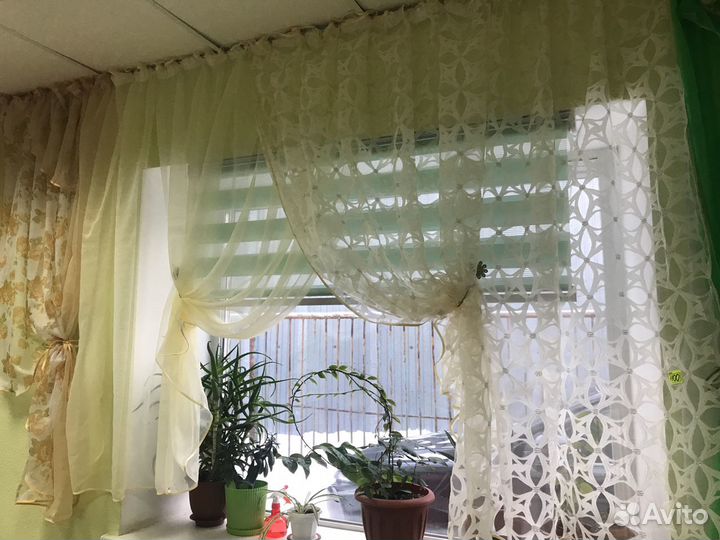 Шторы кухонные