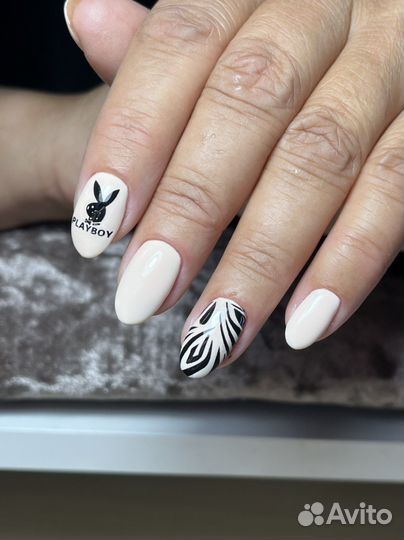 Маникюр, гель лак, наращивание