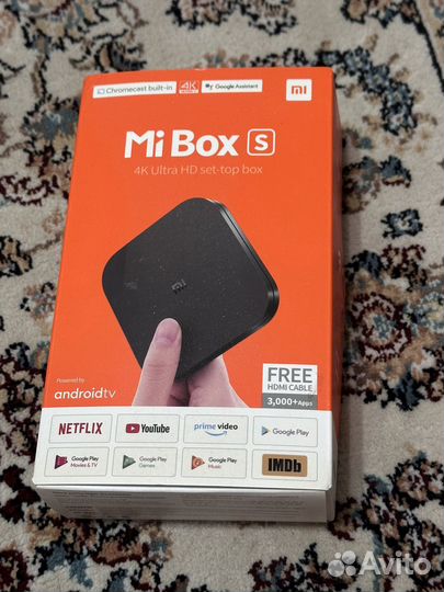 SMART tv приставка xiaomi mi box s