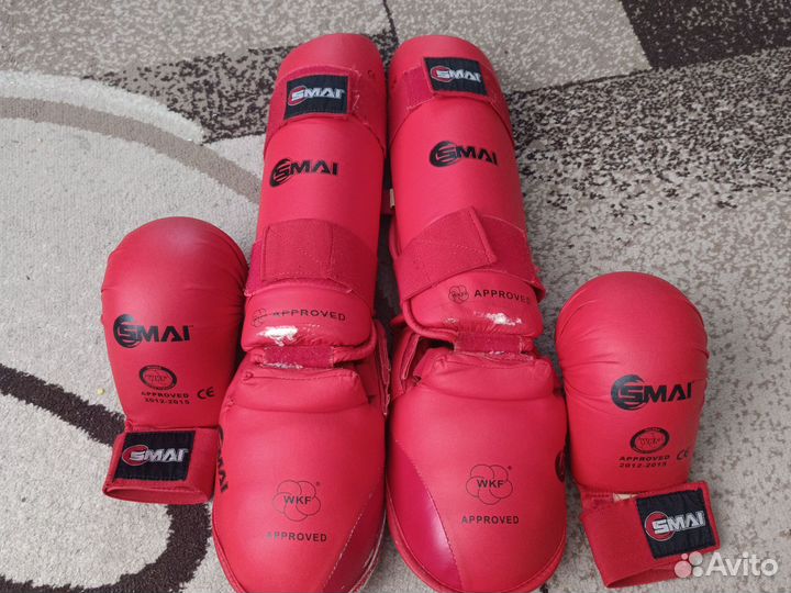 Накладки для карате подросток 10-12 лет