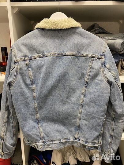 Джинсовка levis с мехом (Sherpa)