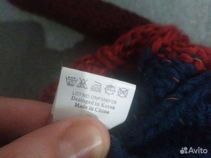 Женская сумка и шапка вязаные