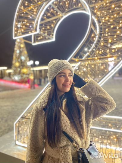 Шуба чебурашка зимняя