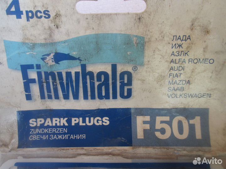 Комплект свечей зажигания Finwhale F501