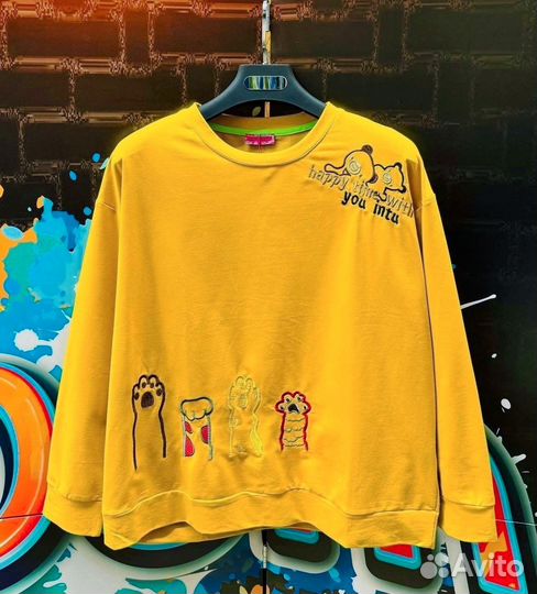 Свитшот женский размер 50/58