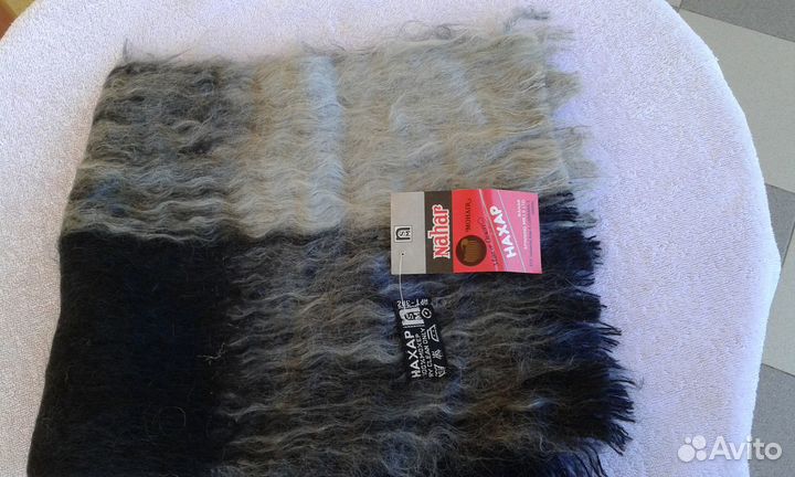 Шарф мужской мохеровый