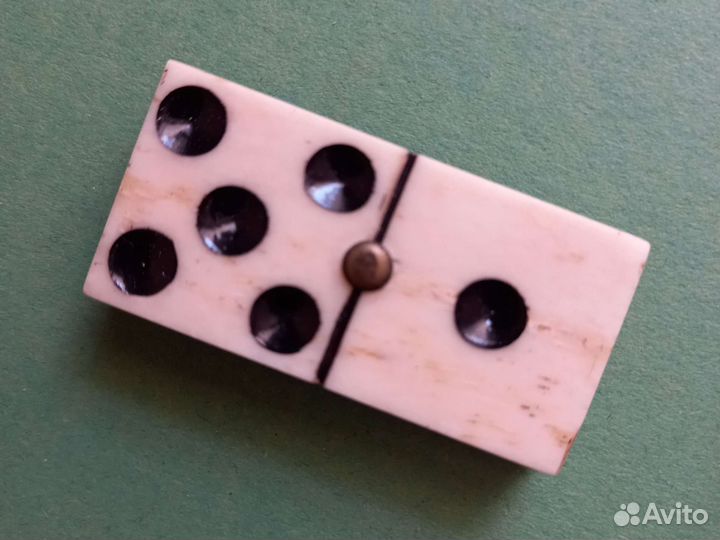 Оригинальное антикварное домино