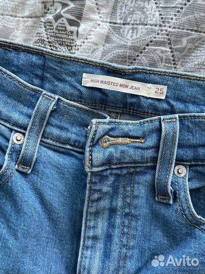 Джинсы женские levis mom 25 размер