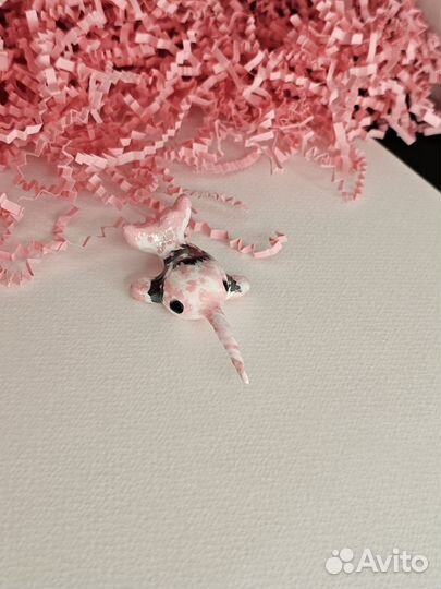 Морской единорог из запекаемой глины