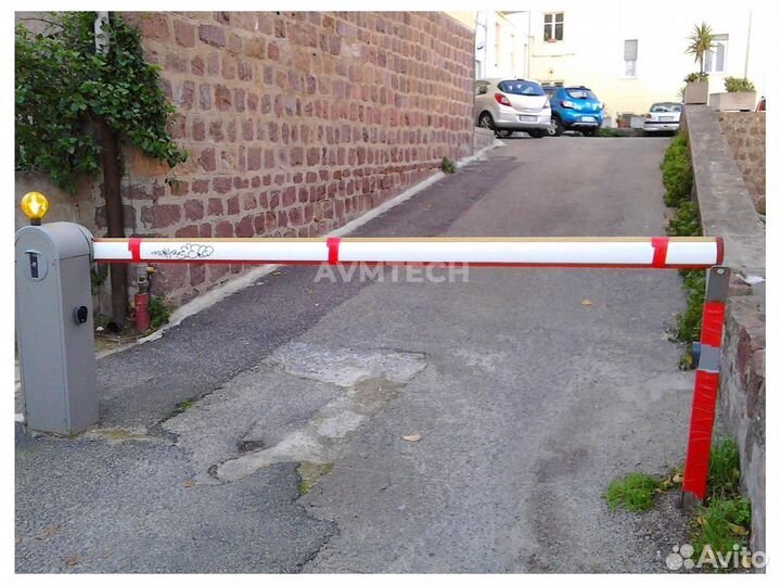 Шлагбаум под ключ