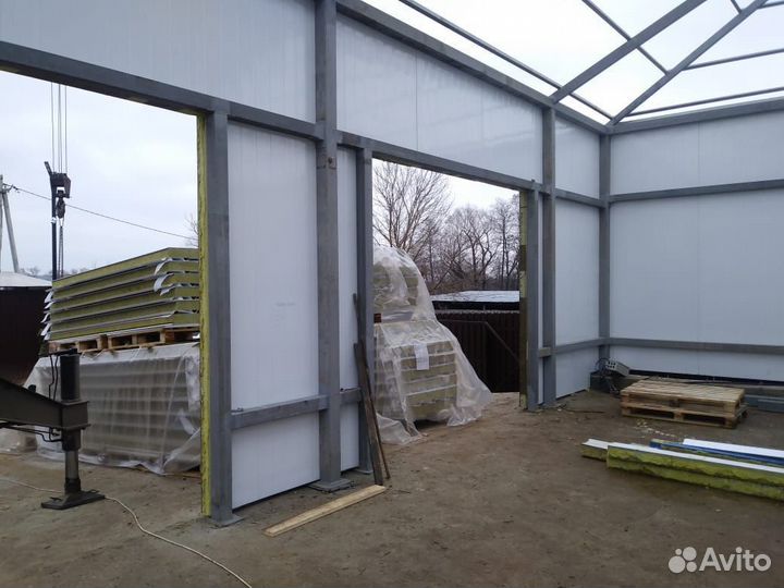 Сэндвич панели кровельные