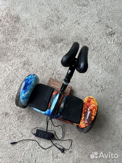 Гироскутер с ручкой MiniRobot