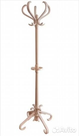 Вешалка напольная из массива березы