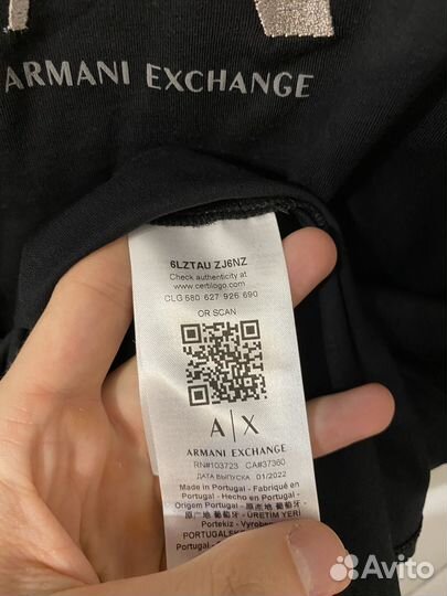 Футболка Armani exchange XL новая оригинал