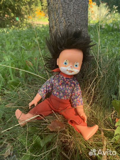 Клоун игрушка винтаж СССР