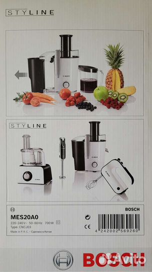 Соковыжималка Bosch MES20A0