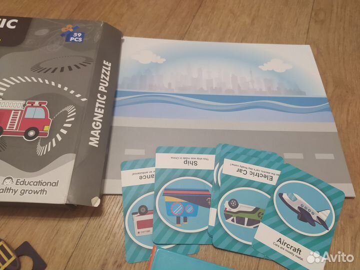 Магнитные пазлы и игры