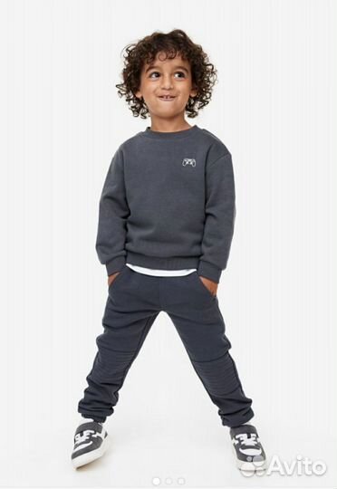 Штаны на флисе h&m 134